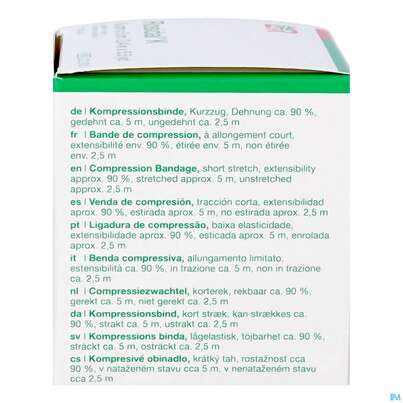 Elastische Binden Rosidal Hautfarben Kraeftig 5mx 6cm 1st, A-Nr.: 0472213 - 07