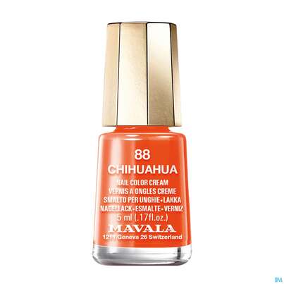 Sie sehen eine Packung Mavala Nagellacke 88 Chihuahua 5ml, Produktbild: 05 Mavala Nagellacke 88 Chihuahua 5ml, A-Nr.: 4405857 - 05