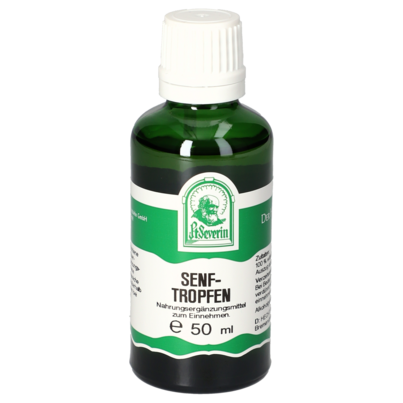 Sie sehen eine Packung SENF TROPFEN 50 ML, Produktbild: 01 SENF TROPFEN 50 ML, A-Nr.: 4312446 - 01