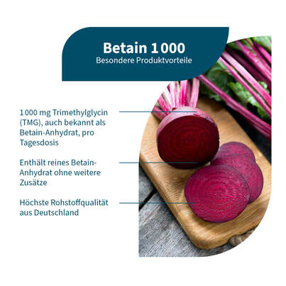 NatuGena Betain 1000 Kapseln, A-Nr.: 5989814 - 02