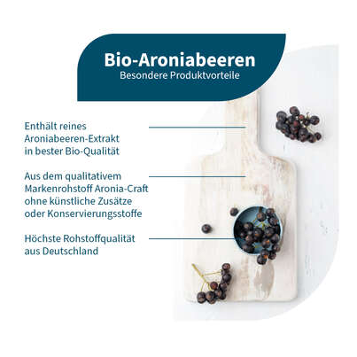 NatuGena Bio-Aroniabeeren Kapseln, A-Nr.: 5989760 - 02