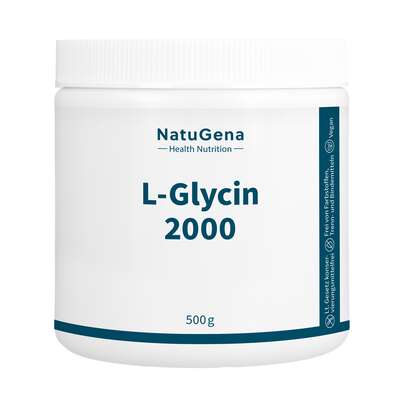 NatuGena L-Glycin 2000 Pulver, A-Nr.: 5990071 - 01