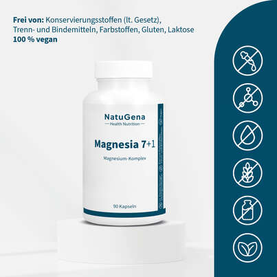 NatuGena Magnesia 7+1 Kapseln, A-Nr.: 5993052 - 03