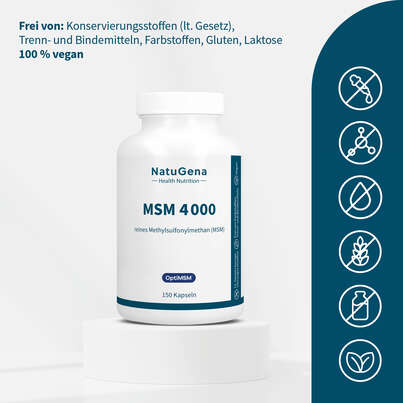 NatuGena MSM 4000 Kapseln, A-Nr.: 5989808 - 03