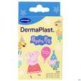 Sie sehen eine Packung Dermaplast Peppa Pig 3 Groessen P12 12st, Produktbild: 01 Dermaplast Peppa Pig 3 Groessen P12 12st, A-Nr.: 6006185 - 01