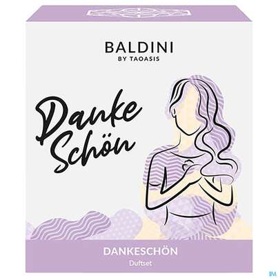 Sie sehen eine Packung Taoasis Baldini Duftset Dankeschoen 1st, Produktbild: 01 Taoasis Baldini Duftset Dankeschoen 1st, A-Nr.: 5790219 - 01