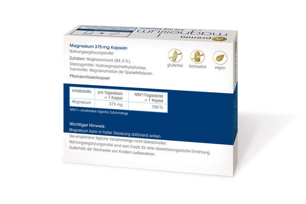 Apremia Magnesium 375mg Kapseln, A-Nr.: 3936073 - 02