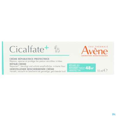 Sie sehen eine Packung Avène Cicalfate+ Akutpflege-creme 15ml, Produktbild: 03 Avène Cicalfate+ Akutpflege-creme 15ml, A-Nr.: 5185435 - 03
