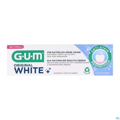 Sie sehen eine Packung Zahnpaste Gum Original White 1745 75ml, Produktbild: 09 Zahnpaste Gum Original White 1745 75ml, A-Nr.: 3115749 - 09