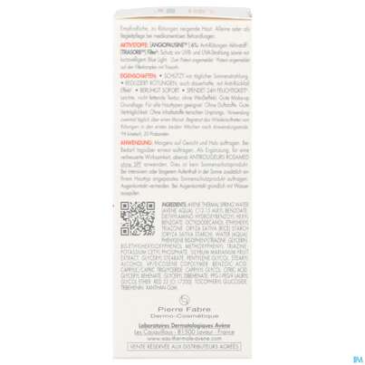 Avene Antirougers Rosamed Spf50+ Anti- Roetung Konz Protect 30ml, A-Nr.: 5920461 - 08
