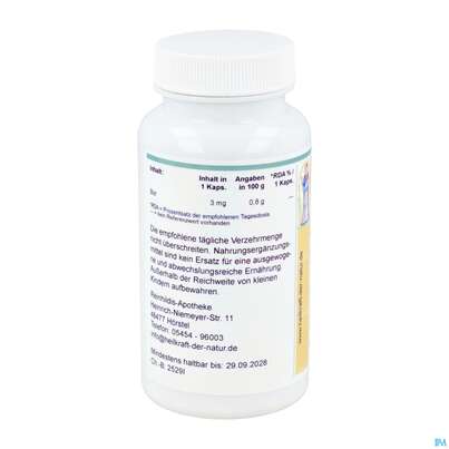 Sie sehen eine Packung Bor Kapseln 3mg Reinhildis 90st, Produktbild: 04 Bor Kapseln 3mg Reinhildis 90st, A-Nr.: 5812493 - 04