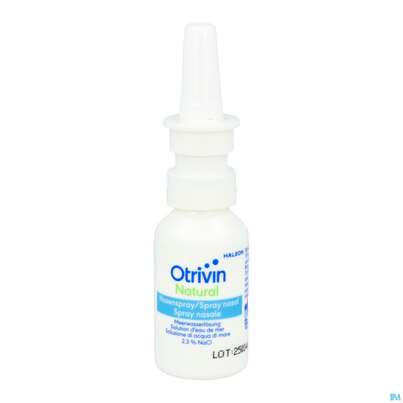 Sie sehen eine Packung Nasenspray Otrivin Natural 30ml, Produktbild: 10 Nasenspray Otrivin Natural 30ml, A-Nr.: 5950999 - 10