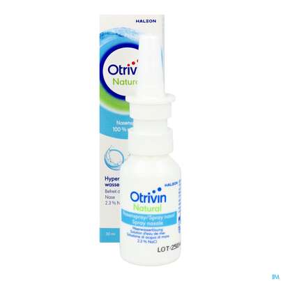 Sie sehen eine Packung Nasenspray Otrivin Natural 30ml, Produktbild: 12 Nasenspray Otrivin Natural 30ml, A-Nr.: 5950999 - 12