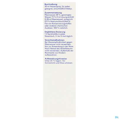 Nasenspray Otrivin Natural Pflege 30ml, A-Nr.: 5950841 - 07