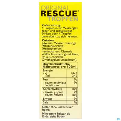 39 Rescura Remedy Notfalltropfen Ohne Alkohol 10ml, A-Nr.: 4089132 - 07