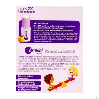 Arnidol Gel Stick 15g, A-Nr.: 4593623 - 04