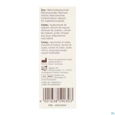 Augentropfen Visiodoron Malva Intense 10ml, A-Nr.: 5946839 - 08