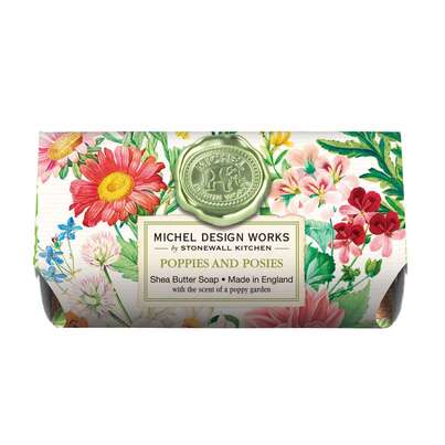 Michel Design Works Badeseife Poppies and Posies, A-Nr.: 5863651 - 01