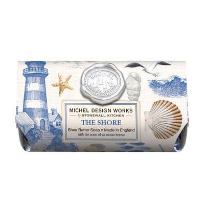 Sie sehen eine Packung Michel Design Works Badeseife The Shore, Produktbild: 01 Michel Design Works Badeseife The Shore, A-Nr.: 5863711 - 01