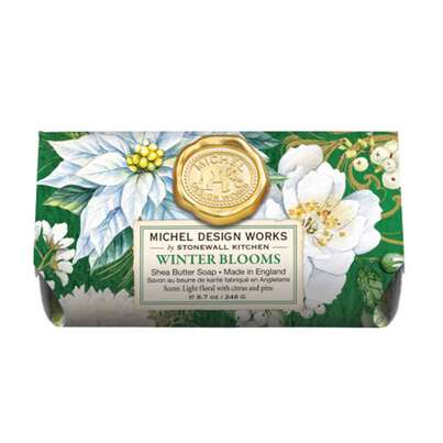 Sie sehen eine Packung Michel Design Works Badeseife Winter Blooms, Produktbild: 01 Michel Design Works Badeseife Winter Blooms, A-Nr.: 5912651 - 01