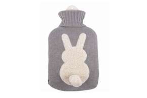 Wärmflasche Strick Öko-Tex Bommel 2,0L, A-Nr.: 5673519 - 01