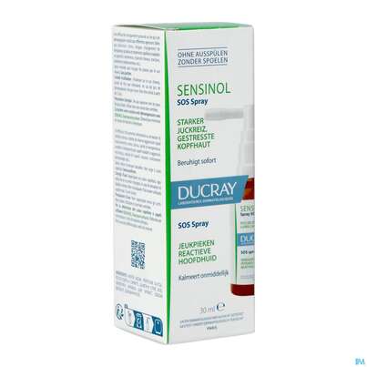 Ducray Sensinol Sos-spray Bei Starkem Juckreiz Gereizter Kopfhaut 30ml, A-Nr.: 5901446 - 04