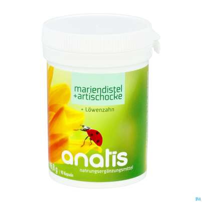 Mariendistel Kapseln +artischocke Anatis 90st, A-Nr.: 5071625 - 01