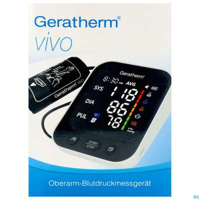 Blutdruckmesser Geratherm Oberarm Vivo 1st, A-Nr.: 5887717 - 02