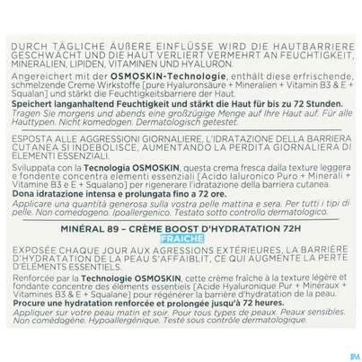 Sie sehen eine Packung Vichy Mineral 89 Creme Mit Duftstoffe 50ml, Produktbild: 05 Vichy Mineral 89 Creme Mit Duftstoffe 50ml, A-Nr.: 5670811 - 05
