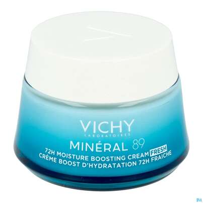 Sie sehen eine Packung Vichy Mineral 89 Creme Mit Duftstoffe 50ml, Produktbild: 10 Vichy Mineral 89 Creme Mit Duftstoffe 50ml, A-Nr.: 5670811 - 10