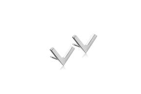 Blomdahl Ohrstecker Plain V, A-Nr.: 6020305 - 01