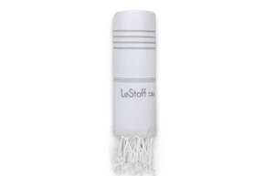 LeStoff Hamamtuch White-Grey, A-Nr.: 5839871 - 01