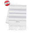LeStoff Hamamtuch White-Grey, A-Nr.: 5839871 - 02