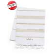 LeStoff Hamamtuch White-Gold, A-Nr.: 5839836 - 02