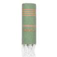 LeStoff Hamamtuch Olive-Orange, A-Nr.: 5839782 - 01