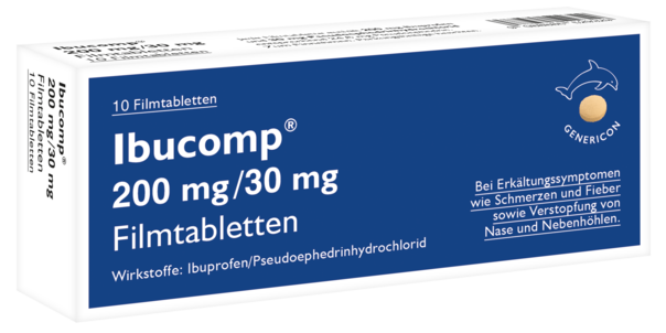 Ibucomp® lindert Erkältungssymptome, A-Nr.: 5529320 - 01