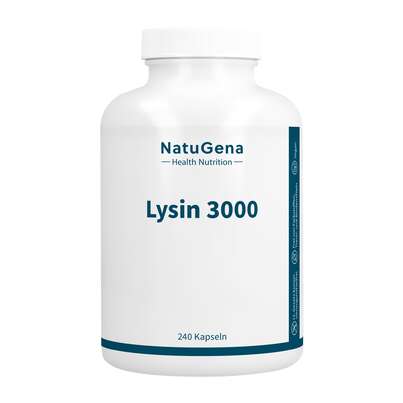NatuGena Lysin 3000 Kapseln, A-Nr.: 5404363 - 01