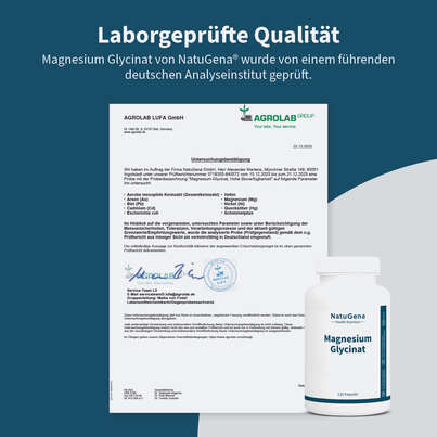 NatuGena Magnesium-Glycinat Kapseln, A-Nr.: 5699298 - 08