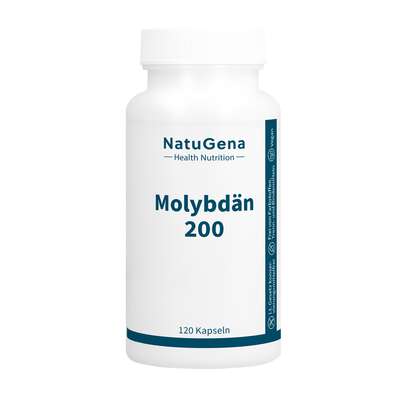 NatuGena Molybdän 200 Kapseln, A-Nr.: 5877630 - 01