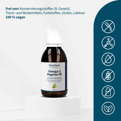 NatuGena Omega-3 Veganes Öl, A-Nr.: 5847379 - 05