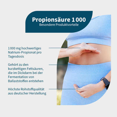 NatuGena Propionsäure-1000 Kapseln, A-Nr.: 5275486 - 02
