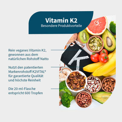 NatuGena Vitamin K2 Tropfen, A-Nr.: 5404222 - 02