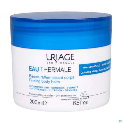 Sie sehen eine Packung Uriage Hydro-aktiv Zart Schmelzender Koerperbalsam 200ml, Produktbild: 03 Uriage Hydro-aktiv Zart Schmelzender Koerperbalsam 200ml, A-Nr.: 5618472 - 03