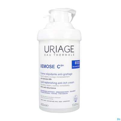 Sie sehen eine Packung Uriage Xemose Reizungslindernde Lipidaufbau-creme 400ml, Produktbild: 05 Uriage Xemose Reizungslindernde Lipidaufbau-creme 400ml, A-Nr.: 5618845 - 05