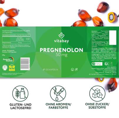 Vitabay Pregnenolon 50 mg, A-Nr.: 6049450 - 06