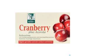 Baders Cranberry Acerola Tee Beutel 20st, A-Nr.: 3815197 - 01