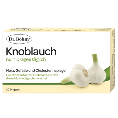 Dr. Böhm Knoblauch nur 1 Dragee täglich, A-Nr.: 1520316 - 01