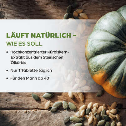 Dr. Böhm Kürbis nur 1 Tablette täglich, A-Nr.: 2552459 - 03