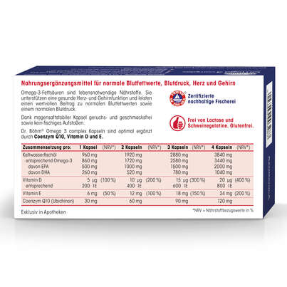 Dr. Böhm Omega 3 complex, A-Nr.: 4162047 - 06