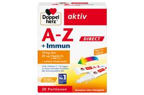 Doppelherz A-Z DIRECT + Immun - Mit fruchtigem Orangen-Geschmack, A-Nr.: 5677026 - 01